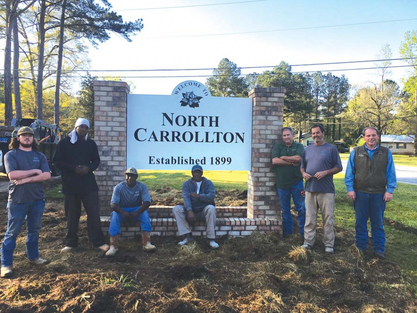 New sign The Greenwood Commonwealth