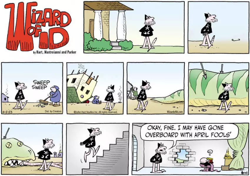 Wizard of Id for Apr 02, 2023