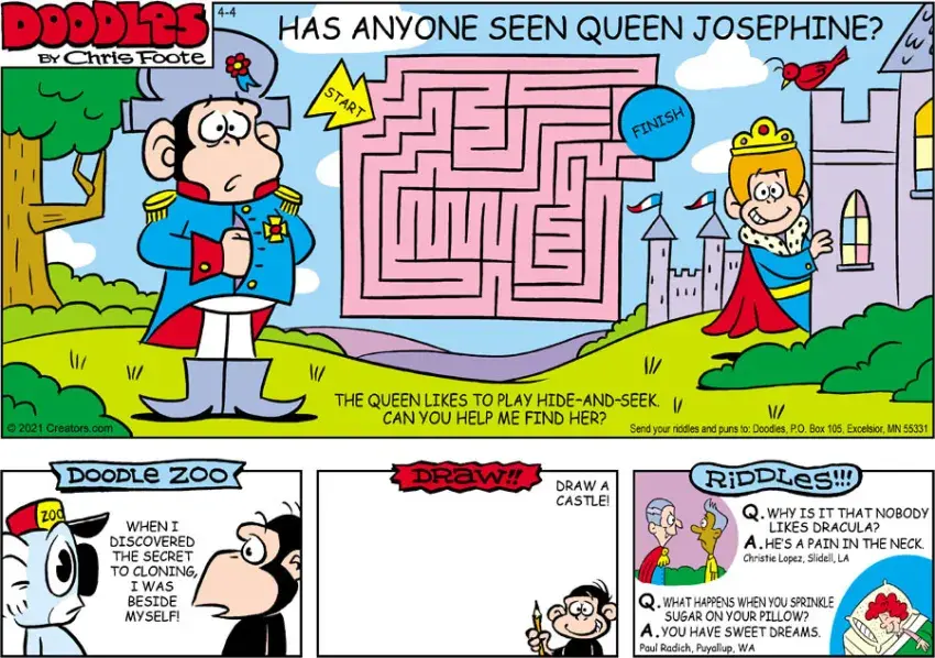 Doodles for Apr 04, 2021