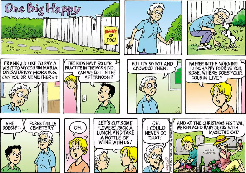 One Big Happy® for Apr 07, 2024