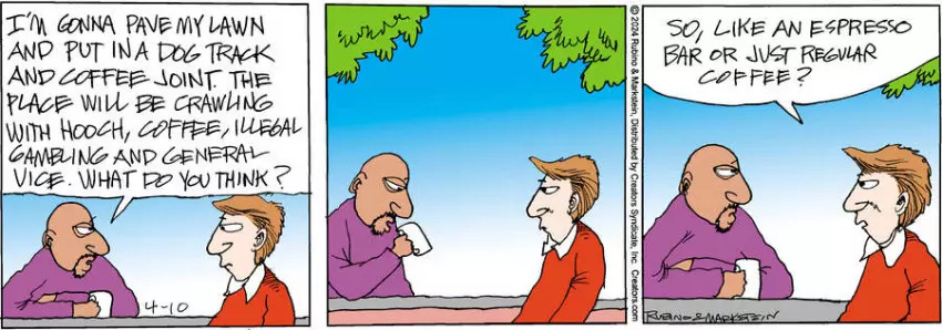 Daddy's Home for Apr 10, 2024