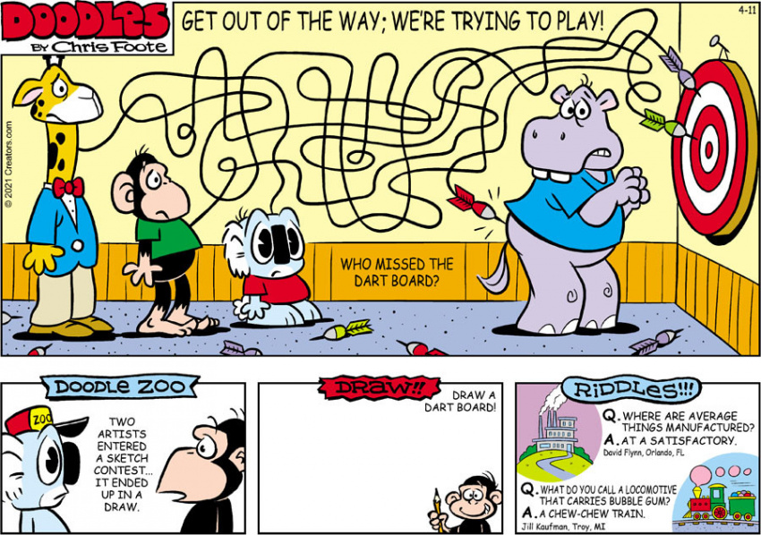 Doodles for Apr 11, 2021