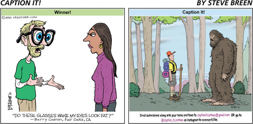 Caption It! for Apr 18, 2021