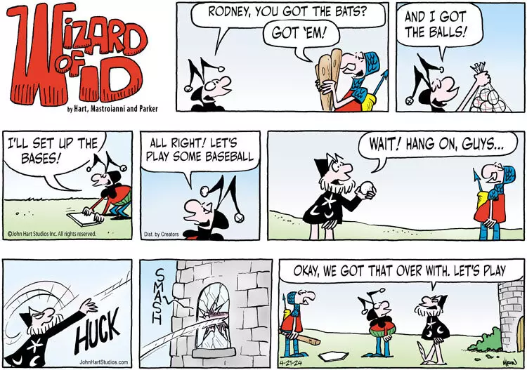 Wizard of Id for Apr 21, 2024