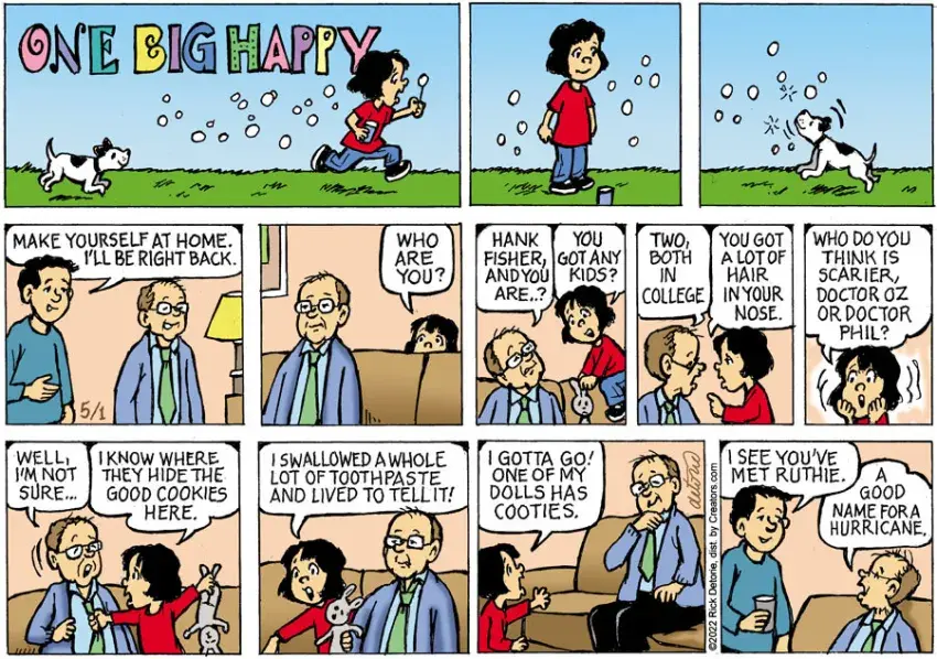 One Big Happy® for May 01, 2022