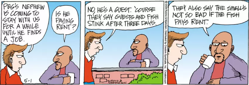 Daddy's Home for May 01, 2024