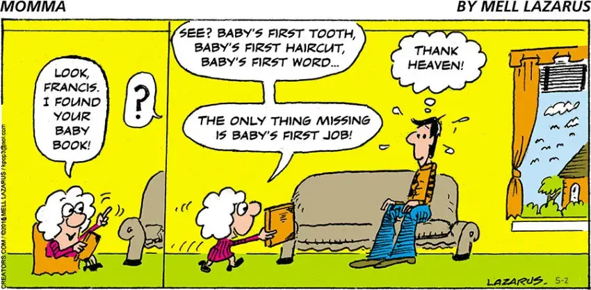 Momma for May 02, 2021