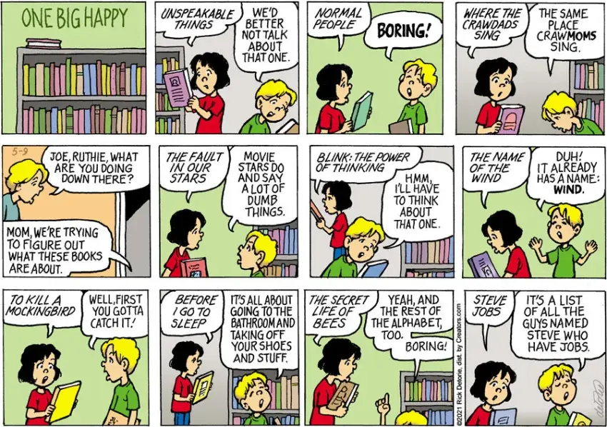 One Big Happy® for May 09, 2021