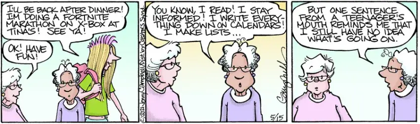 Flo & Friends for May 15, 2021