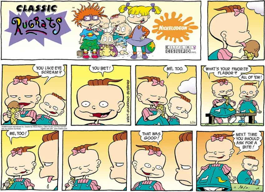 Rugrats for May 16, 2021