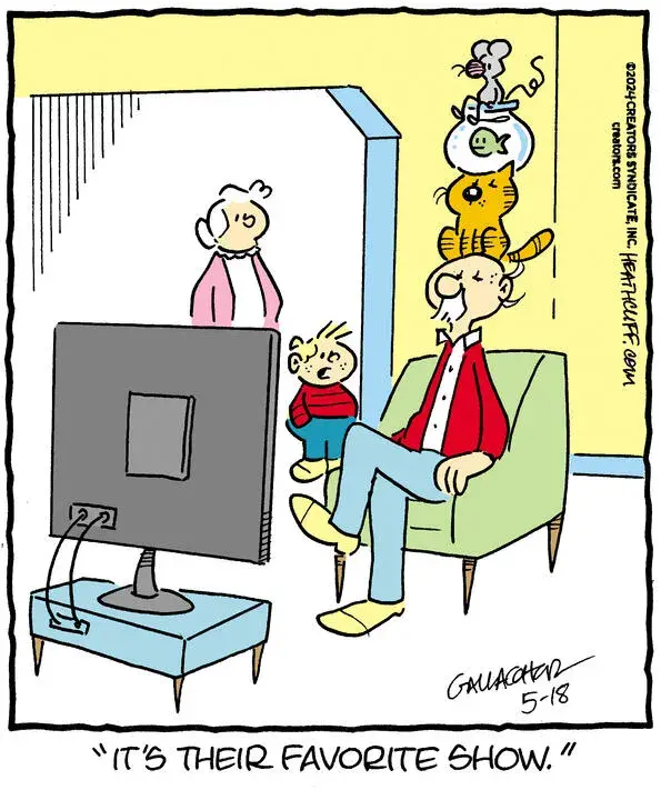 Heathcliff for May 18, 2024