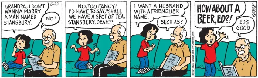 One Big Happy® for May 22, 2021