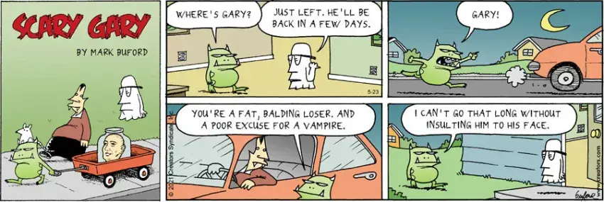 Scary Gary for May 23, 2021