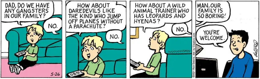 One Big Happy® for May 26, 2021