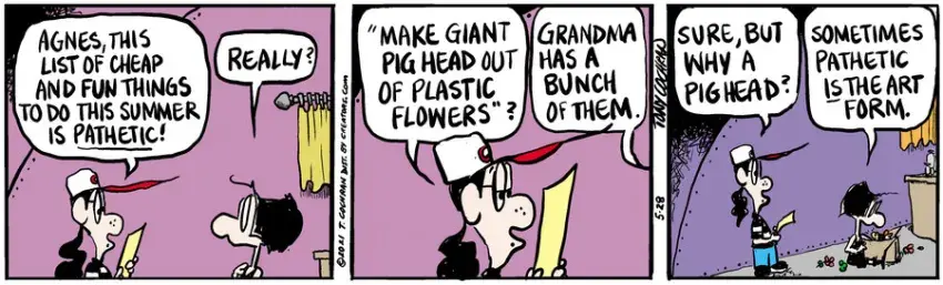 Agnes for May 28, 2021