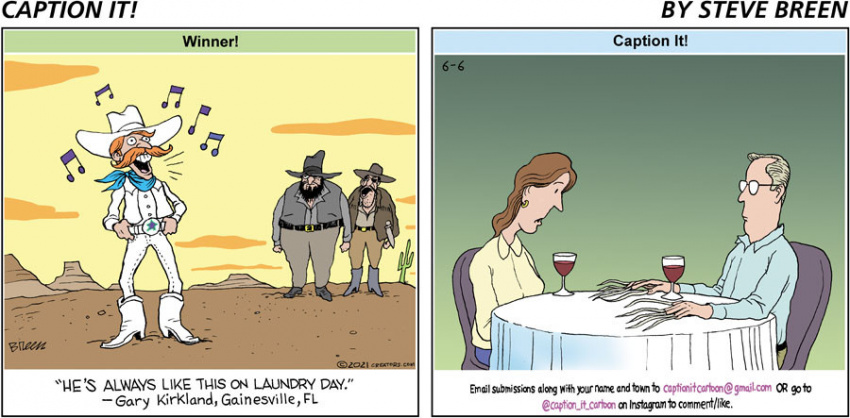 Caption It! for Jun 06, 2021