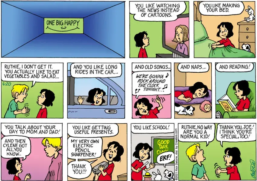 One Big Happy® for Jun 20, 2021