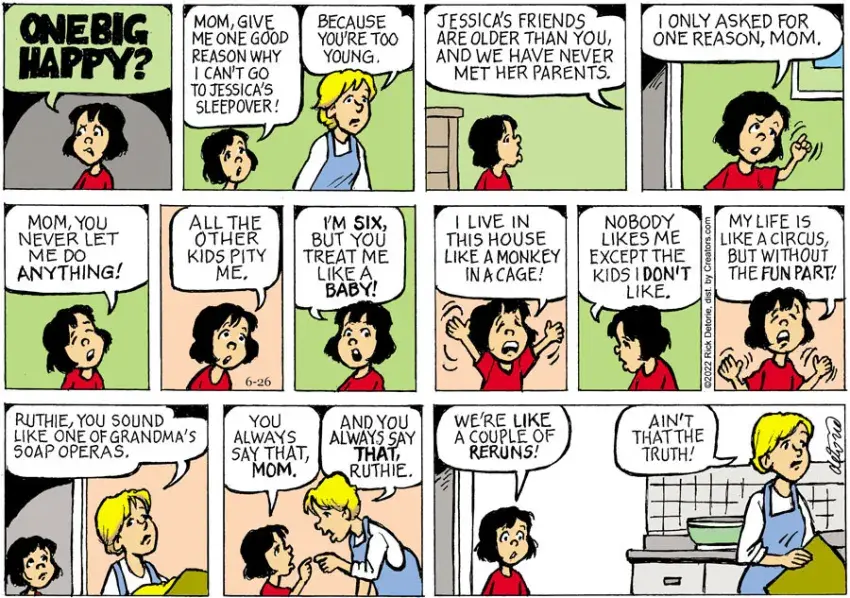 One Big Happy® for Jun 26, 2022