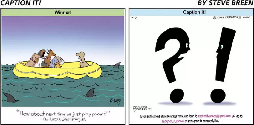 Caption It! for Jul 02, 2023