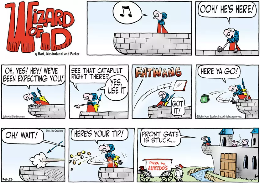 Wizard of Id for Jul 09, 2023