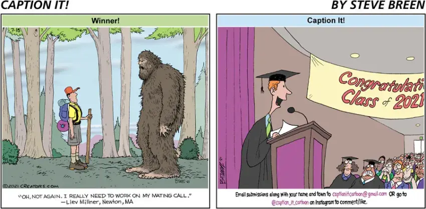 Caption It! for Jul 18, 2021