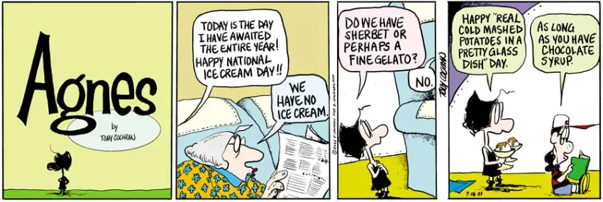 Agnes for Jul 18, 2021