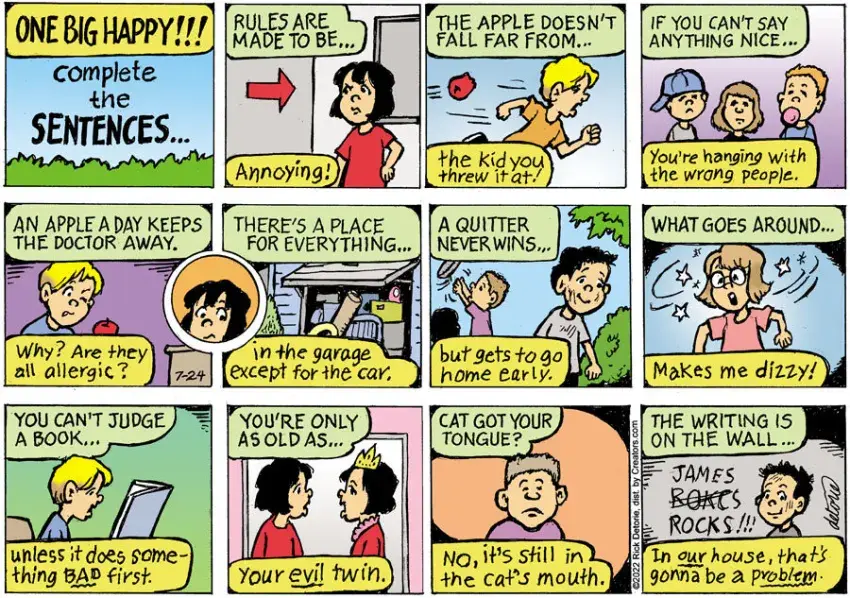 One Big Happy® for Jul 24, 2022