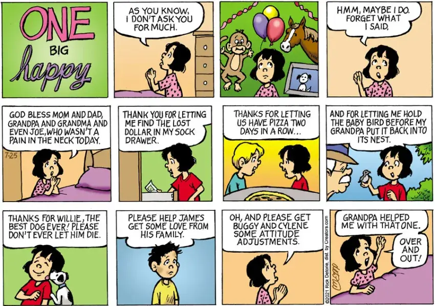 One Big Happy® for Jul 25, 2021