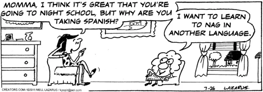 Momma for Jul 26, 2021