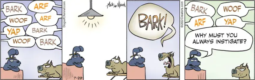 Dogs of C-Kennel for Jul 29, 2022