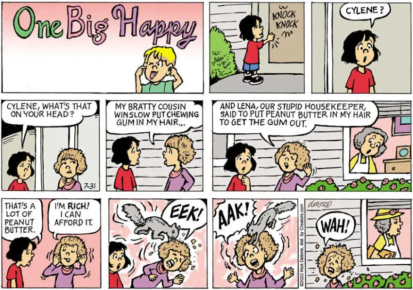 One Big Happy® for Jul 31, 2022