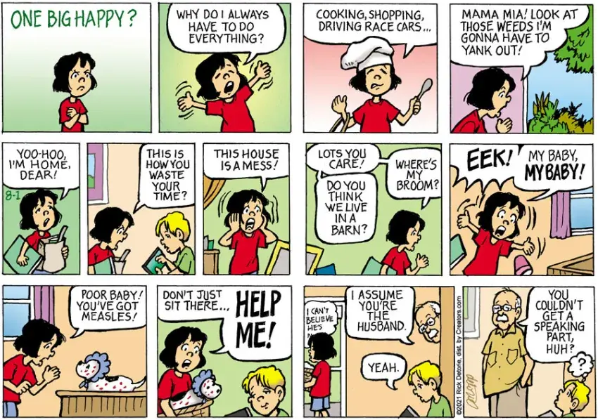 One Big Happy® for Aug 01, 2021