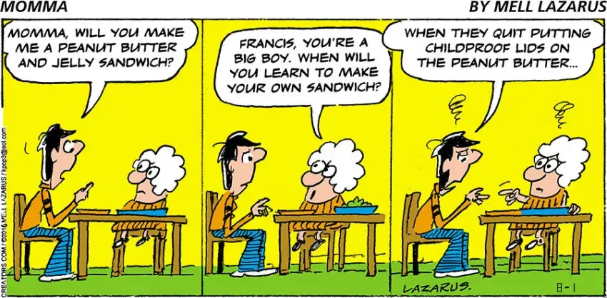 Momma for Aug 01, 2021