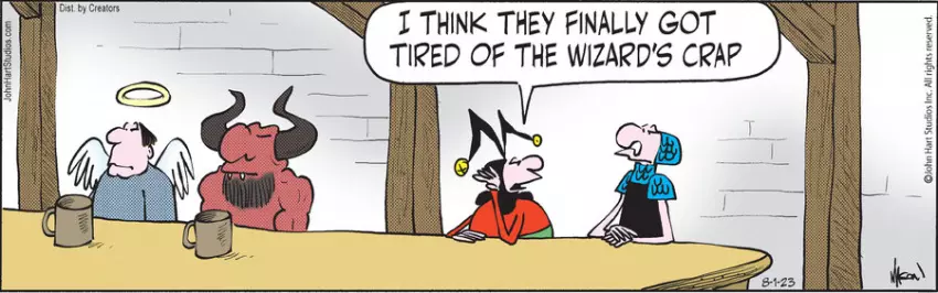 Wizard of Id for Aug 01, 2023