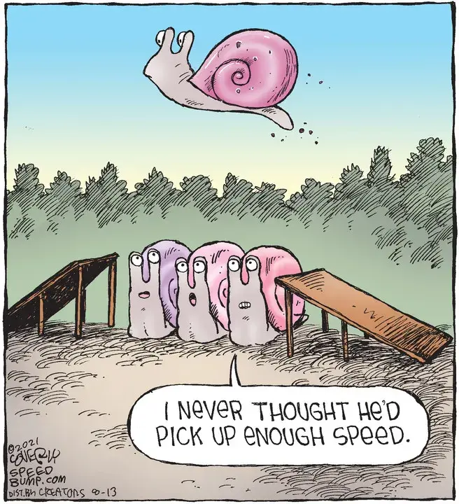 Speed Bump for Aug 13, 2021