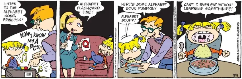 Rugrats for Aug 13, 2021