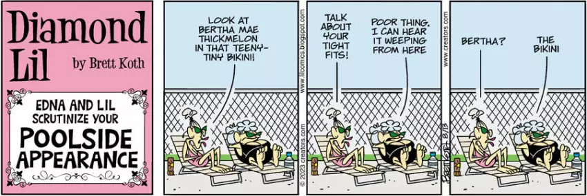 Diamond Lil for Aug 13, 2023