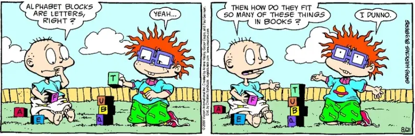 Rugrats for Aug 21, 2021