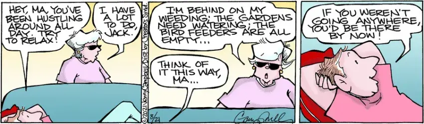 Flo & Friends for Aug 21, 2021