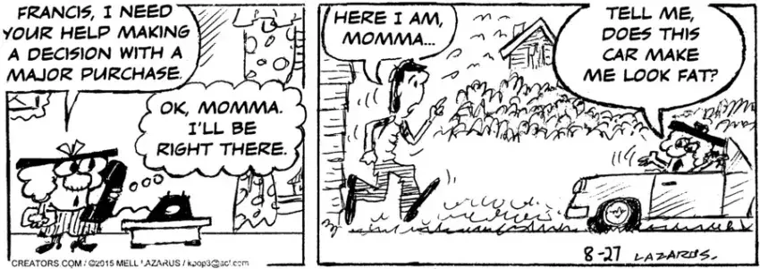 Momma for Aug 27, 2021