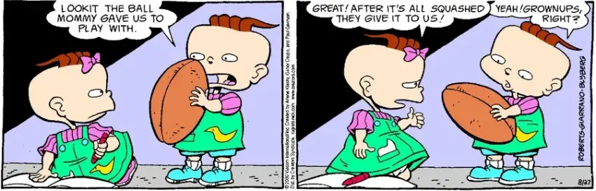 Rugrats for Aug 27, 2021