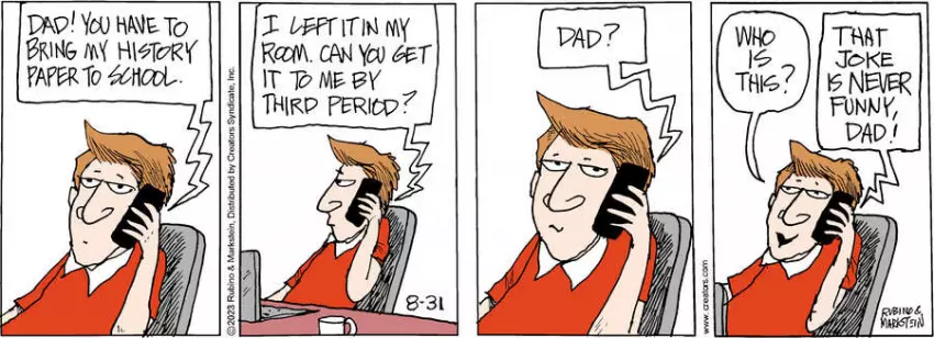 Daddy's Home for Aug 31, 2023