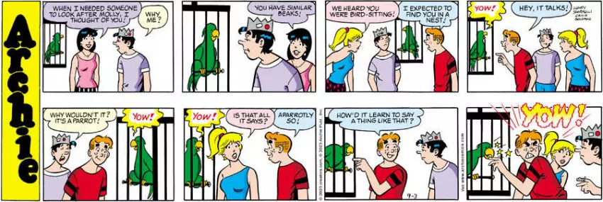 Archie for Sep 03, 2023