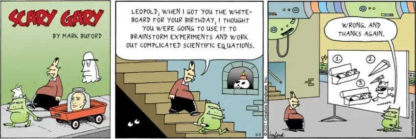 Scary Gary for Sep 05, 2021