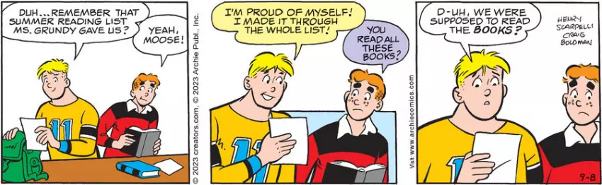 Archie for Sep 08, 2023