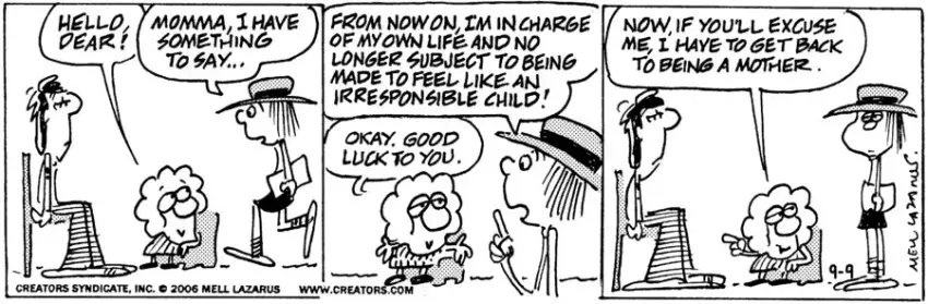 Momma for Sep 09, 2022