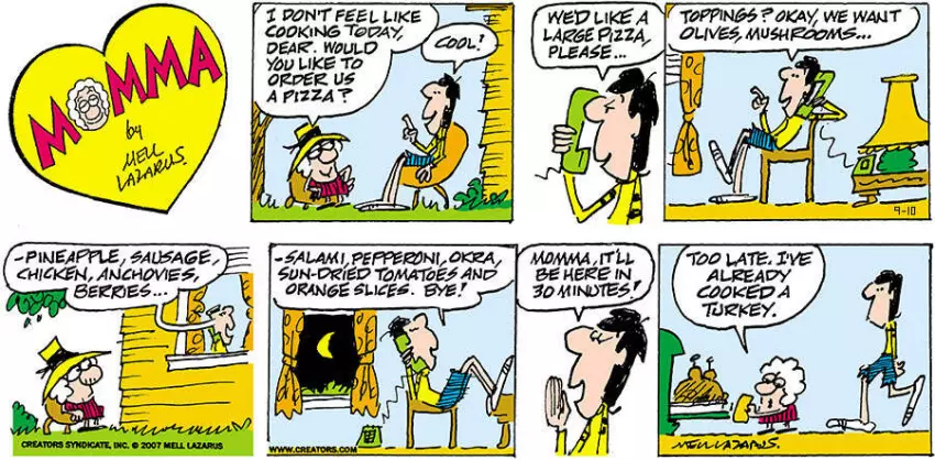 Momma for Sep 10, 2023