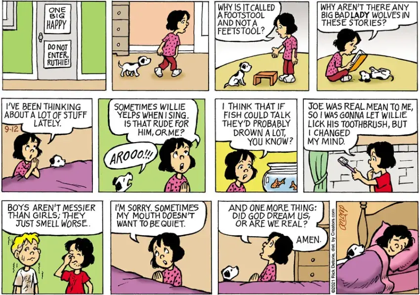 One Big Happy® for Sep 12, 2021