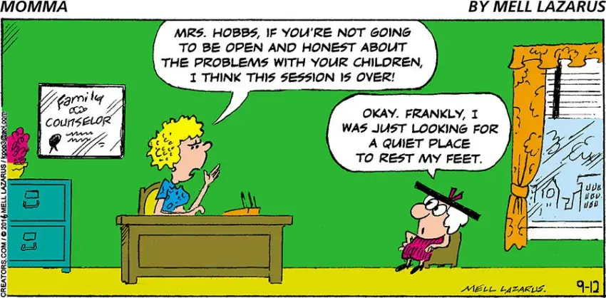 Momma for Sep 12, 2021