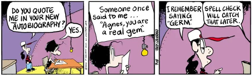 Agnes for Sep 18, 2021